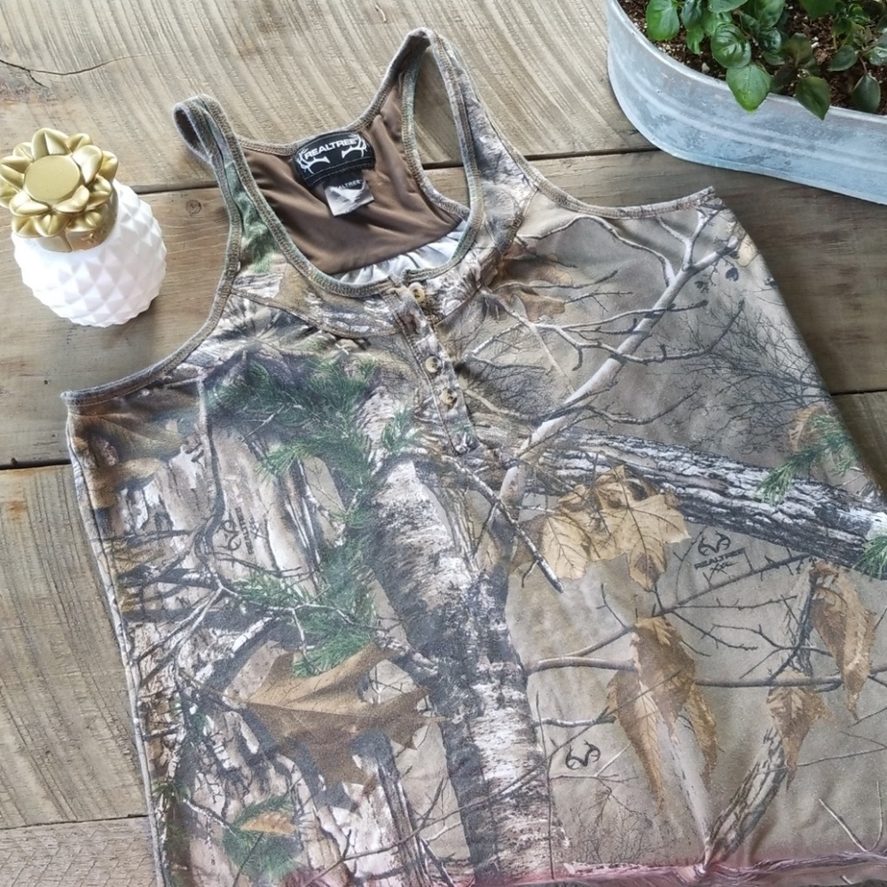 Womens Camo Tank